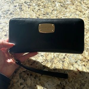 Michael Kors Black Wallet/Wristlet